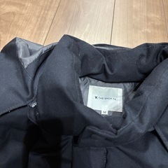 THE SHOP TK フード付きダウンジャケット Mの画像