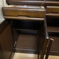 【あげます】食器棚の画像