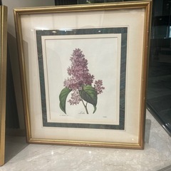 額付き絵画2枚セット　ホテル絵画の画像