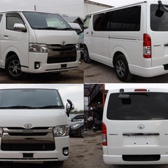 【車検R8/8‼️】1年間保証付！ポッキリ価格！！下取り大歓迎🙆‍♂️ハイエース　ローン＆カード決済⭕️の画像