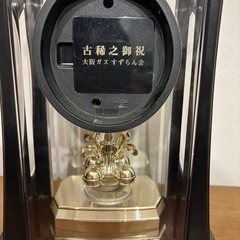 置き時計　昭和レトロの画像