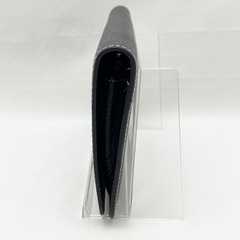 本革 長財布  小銭入れ付き 黒の画像