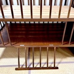 ベビーベッド　サワベビー　※マットレスはご希望あれば無料の画像