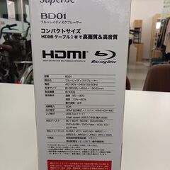 ★リユースのサカイ千葉中央店★ superbe BDプレーヤー   動作確認／クリーニング済み TC5937の画像