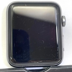 【動作確認済】 ナイキApple Watch Series2 42mm フラットシルバー 新品全面保護ケース付きの画像