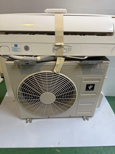 SHARP エアコン AY-J22TD 室内機・室外機セット (カイト) 門真の季節