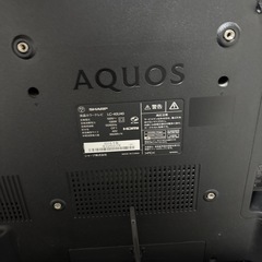 SHARP 40インチ　TVの画像