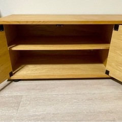 無印良品　木製　テレビ台 テレビボード40×横162.5×高さ45cmの画像