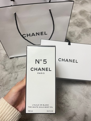 CHANEL N°5 ザ ホワイト ゴールド ボディ オイル