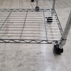 J1984　【リユースのサカイ柏店】　4段メタルラック　クリーニング済みの画像