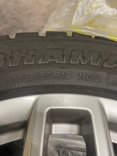 ポルシェカイエン958純正19インチ　スタッドレス