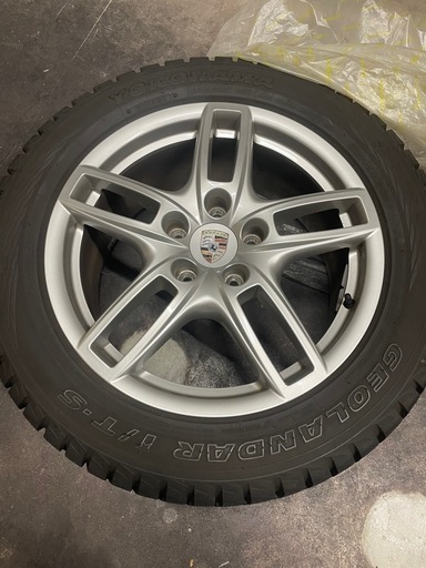 ポルシェカイエン958純正19インチ　スタッドレス