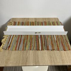 M707　IKEA MALMBACK ディスプレイシェルフ 60㎝ ホワイトの画像