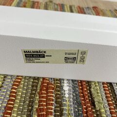 M707　IKEA MALMBACK ディスプレイシェルフ 60㎝ ホワイトの画像