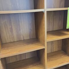J1986　【リユースのサカイ柏店】　本棚　収納棚　ブラウン　クリーニング済み　の画像