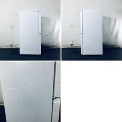 ID:rd24544 シャープ SHARP 冷蔵庫 一人暮らし 中古 2022年製 2ドア 152L ホワイト ファン式 両方開き SJ-D15H-W  【リユース品：状態B】【送料無料】【設置費用無料】の画像