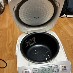 【3年使用】象印 炊飯器 3合炊き（NL-BD05）の画像