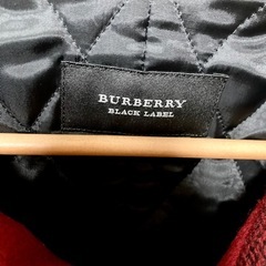 美品 BURBERRY BLACK LABEL 最高級羊毛 メルトンダッフルコート 希少の画像