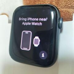 Apple Watch SE第一44mm GPS スペースグレーの画像