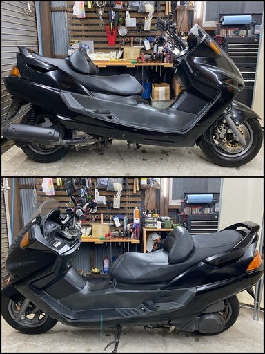 YAMAHA マジェスティ4HC MAJESTY 部品取りレストアベース軽整備済み