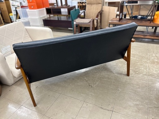 カリモク60 Kチェア 2シーター W36173BW / 2人掛け ベンチ karimoku 60