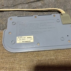 値下げ相談可能　ブラザー　電気カーペット　ホットカーペット動作確認済みの画像