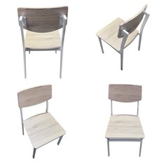 【ジ1224-14】シンプルでオシャレ‼️ニトリ　Nポルダテーブル　ホワイトウォッシュ　センターテーブルサイド机　　4セットの画像