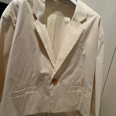 【美品】KENZO PARIS テーラードジャケット ベージュの画像