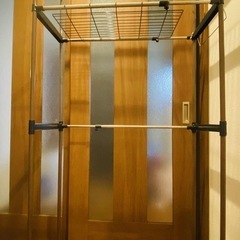 洗濯機上収納の画像