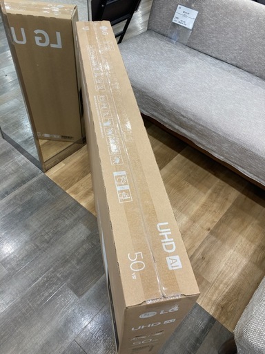 【トレファク高槻店】安心の１年間保証！取りに来られる方限定！【未使用品】LG（エルジー）50インチ 4K液晶テレビのご紹介です！