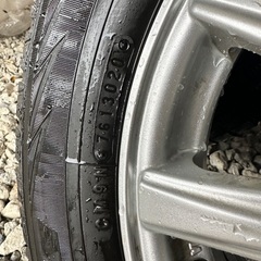 プリウス30系用冬用ホイール（アルミボルト付き）です。(195/65R15)の画像