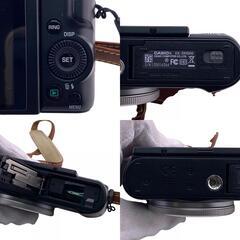 カシオ CASIO デジタルカメラ レンズ ケース付き EXILIM EX-ZR1000 f=4.24-53mm 1:3-5.9 ブラックの画像