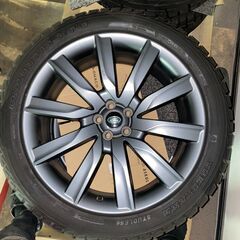 レンジローバー ヴェラール 純正OP 10スポーク 1033 21in 8.5J +45 PCD108 コンチクロスコンタクト 265/45R21 J8A2-1007-LA 中古 スタットレスタイヤホイールセットの画像