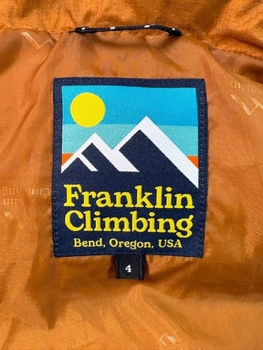 【Franklin Climbing】ダウンジャケット