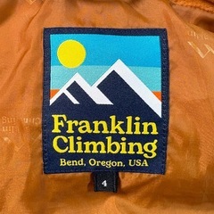 【Franklin Climbing】ダウンジャケットの画像