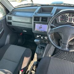仙台☆H17パジェロミニ切換4WDターボ.ブラック！車検R8.10.22迄！整備済みで絶好調！の画像