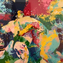 リロイニーマン　　シルクスクリーン　スモウの画像