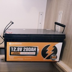 ECO-WORTHY 12V 280Ah リン酸鉄リチウムバッテリーの画像