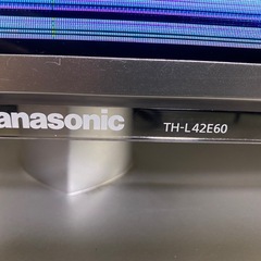 Panasonic 42インチ液晶テレビTH-L42E60  リモンコン、B-CASカード付の画像