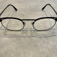 プラダ　メガネ　度なし　日本製　チタニウムの画像