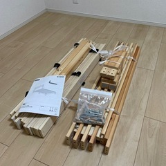 【引取】スノコベッド組み立て式シングルの画像