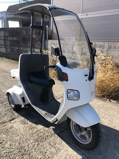 ホンダジャイロキャノピー4サイクル書類付部品取り、レストアベース車