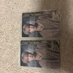 藤原樹 トレカ5枚セットの画像