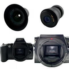 キャノン canon カメラ EOS Kiss 28-80mm 1:3.5-5.6 ブラックの画像