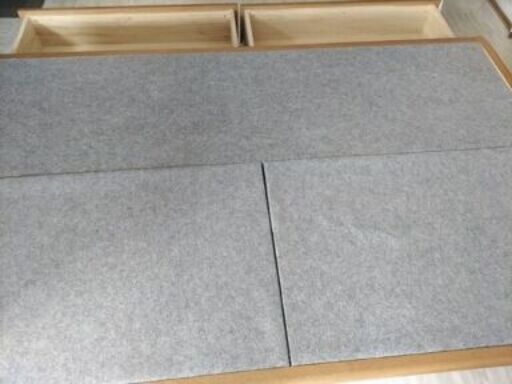 新生活応援セール！札幌市近郊の方限定！送料無料！大塚家具 収納付きセミダブルベッドフレーム