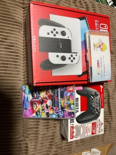Switch有機EL･マリオカート8･ジャイロコントローラー･交換用ジョイスティック