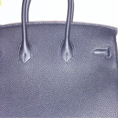 HERMES バーキン２５ トゴ シルバー金具 K刻印の画像