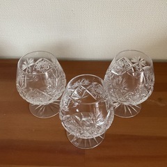 クリスタルガラス　ブランデーグラスの画像