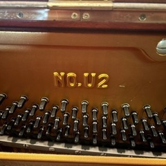 YAMAHAヤマハ　アップライトピアノU2の画像