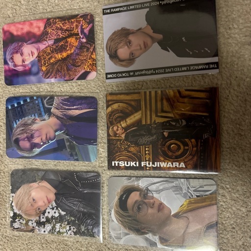 藤原樹 トレカ6枚セット (Itsunaho16) 船橋日大前のその他の中古